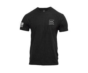 GLOCK OEM PERF FLAG SHRT SLV BLK M
