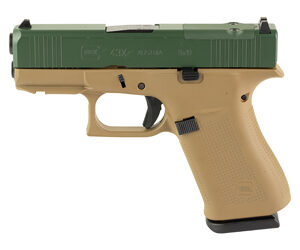 GLOCK 43X 9MM 10RD MOS TAN/GRN