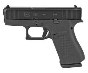 GLOCK 43X 9MM 10RD BLK