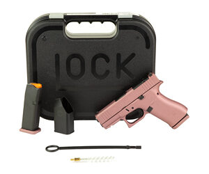 GLOCK 43X 9MM 10RD MOSK PLUSH PINK