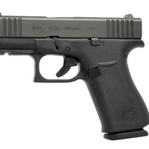 GLOCK 43X 9MM 15RD BLK FRONT RAIL