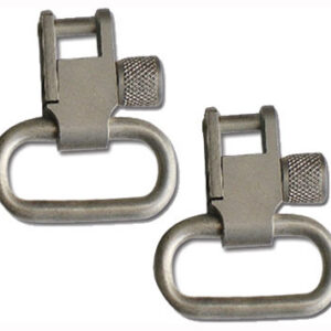 Grovtec 1" Locking Swivel Set Silver 2/ct