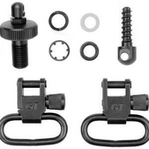Grovtec Shotgun Locking Swivel Set for Mossberg 500 12 ga Black