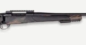 Weatherby Vanguard Black Hills Rifle .30-06 Sprg 5rd Magazine 22" 1/2x28 Threaded Barrel with 2" Muzzle Brake Black with Green and Tan