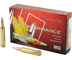 Hornady Superformance Rifle Ammunition 7mm Rem Mag 139 gr SST 3240 fps - 20/box
