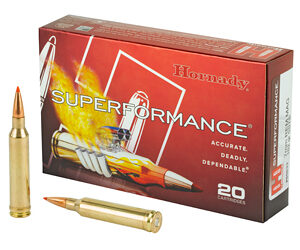 Hornady Superformance Rifle Ammunition 7mm Rem Mag 162 gr SST 3030 fps - 20/box