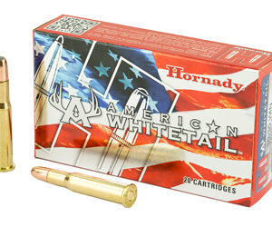Hornady American Whitetail Rifle Ammunition .30-30 Win 150 gr SP 2390 fps 20/ct
