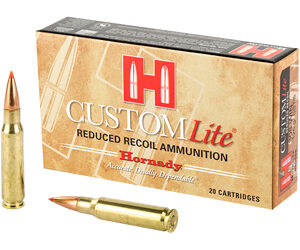 Hornady Custom Lite Rifle Ammunition .308 Win 125 gr SST Custom Lite 20/Box