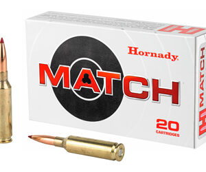 Hornady Match Rifle Ammunition 6mm Creedmoor 108 gr ELD 2660 fps 20/ct