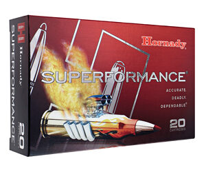 Hornady Superformance Rifle Ammunition 6mm Creedmoor 90gr CX SPF 3325 fps 20/ct