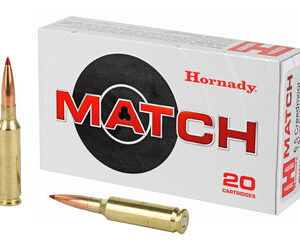 Hornady Match Rifle Ammunition 6.5 Creedmoor 147 gr ELD 2695 fps 20/ct