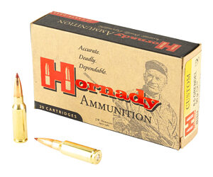 Hornady Custom Rifle Ammunition 6.5 Grendel 90gr PT 2910 fps 20/ct