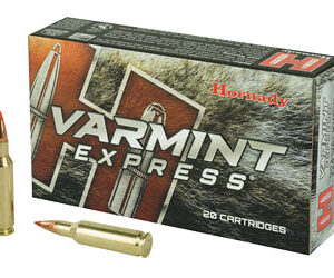 Hornady Varmint Express Rifle Ammunition .224 Valkyrie 60 gr V-MAX 3300 fps 20/ct