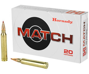 Hornady Match Rifle Ammunition .300 Win Mag 178 gr ELD 2960 fps 20/ct
