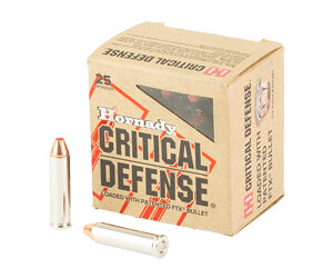 Hornady Critical Defense Ammunition .327 Fed Mag 80 gr FTX 25/ct
