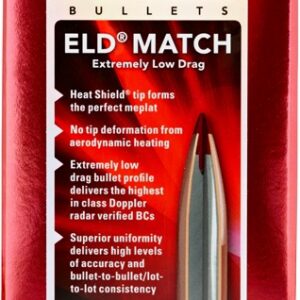 Hornady ELD Match Bullets with Heat Shield .22 cal .224" 73 gr ELD MATCH 100/ct