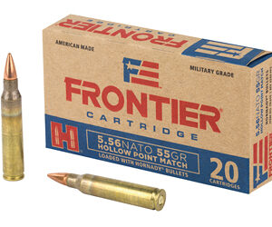 Hornady Frontier NATO Rifle Ammunition 5.56mm 55 gr HP-MATCH  20/ct