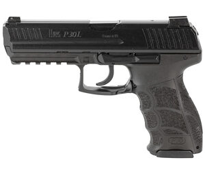 H&K P30L Long Slide  Handgun 9mm Luger 10rd Magazines(2) 4.45" Barrel Light Strike V1 LEM Trigger