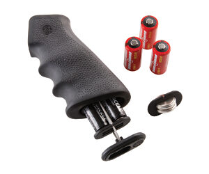 Hogue AR-15/M-16 Kit - OverMolded Rubber Grips with Cargo Management System Storage Kit - Black