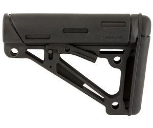 Hogue AR-15/M-16 Collapsible Buttstock - Fits Mil-Spec Buffer Tube Only Black