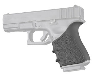 Hogue HandAll Beavertail Grip Sleeve Glock 19 23 32 38 Gen 3-4  Black