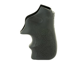 Hogue Ruger LCR/LCRx: Black Rubber Tamer Cushion Grip without Finger Grooves