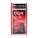Hornady DGH product box in red and black, with an image of a handgun safety lock on the front.