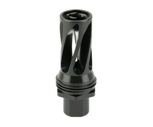 HUX FLASH HIDER QD 6 5/8X24 BLK