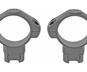 Pair of gray circular clamps with mounting tabs and screw holes, likely used to secure cylindrical components