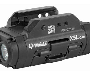 Viridian X5L Gen 3 Universal Green Laser Tactical Light & HD Camera INSTANT-ON Recharge Battery