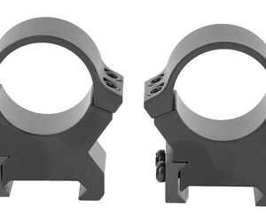 Leupold 2-Piece Precision-Fit PRW2 Weaver-Style Permanent Rings 1" High - Matte Black