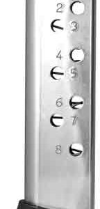 MEC-GAR 1911 Full Size Magazine .45 ACP Nickel 8/rd