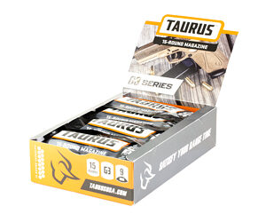 MAG TAURUS G3 9MM 15RD BLK 12PK