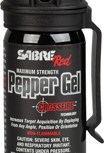 Sabre 1.8 oz Crossfire Pepper Gel w/ Belt Clip
