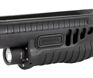 Nightstick Shotgun Forend Light with Green Laser Black for Mossberg 500/590/590A1/Shockwave 1200 Lumens