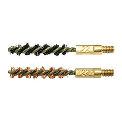 Otis .22 caliber 2 in. Bore Brush Package (8/32 Thread) Cleans .22 Rimfire .219 .22 .222 cal - 2pk