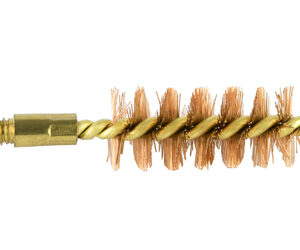 Pro-Shot Benchrest Brass Core/Bronze Bristle Pistol Bore Brush (8/32 Thread) .45 cal