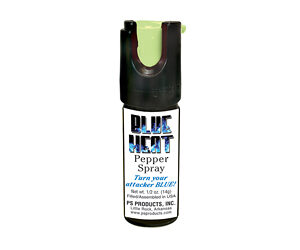 Personal Security Products Eliminator Blue Heat Pepper Spray 1/2 oz with Blue Dye