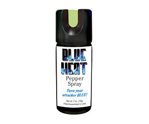 Personal Security Products Eliminator Blue Heat Pepper Spray 2 oz with Blue Dye