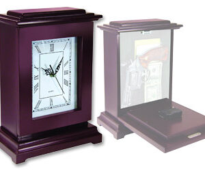 Personal Security Tall Rectangle Conceal Clock