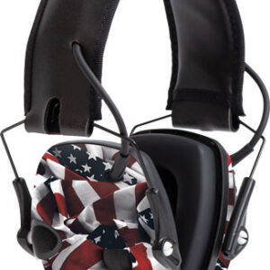 Howard Leight Impact Sport Electronic Earmuff - Flag edition 22dB