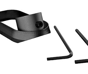 Black adjustable strap and two L-shaped hex keys (Allen wrenches) for assembly.