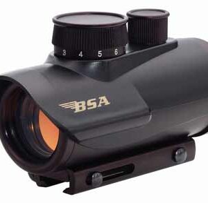 BSA Illuminated Red Dot Sight 1x30mm 5 MOA Red Dot - Black