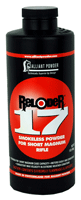 Alliant Reloder 17 Rifle Powder 1 lbs