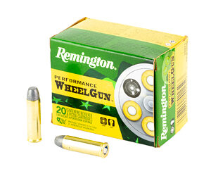 Remington Performance WheelGun Handgun Ammunition 32 H&R Mag 95gr LSWC 1020 fps 20/ct