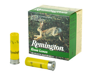 Remington Lead Game Load Shotshells 20 ga 2-3/4" 7/8 oz 1225 fps #6 25/ct