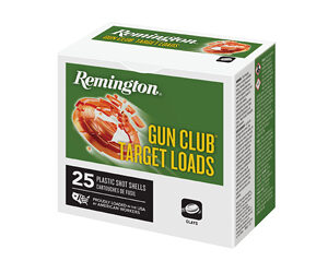 Remington Gun Club Target Load Shotshells 12 ga 2-3/4" 1 oz 1185 fps #8 25/ct