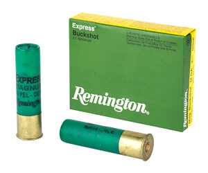 Remington Express Magnum Buckshot Shotshells 12 ga 3-1/2" 18 plts #00 1125 fps 5/ct