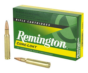 Remington Core-Lokt Rifle Ammunition .30-06 Sprg 165 gr PSP 2800 fps 20/ct