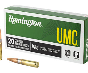 Remington UMC Rifle Ammunition .300 AAC Blackout 220 gr OTM 940 fps 20/ct